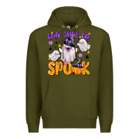 Army Green Too Cute To Spook Premium Hoodie - texasbilliewilder