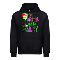 Black eat drink and be scary Urban Hoodie - Zillion Design Studio