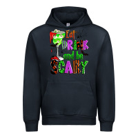 Navy eat drink and be scary Urban Hoodie - Zillion Design Studio