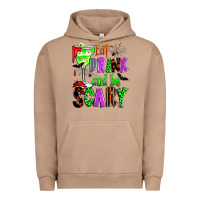 Pigment Burro eat drink and be scary Urban Hoodie - Zillion Design Studio
