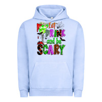 Pigment Grape Ice eat drink and be scary Urban Hoodie - Zillion Design Studio