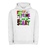 Pigment Lunar Rock eat drink and be scary Urban Hoodie - Zillion Design Studio