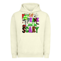 Pigment Pistachio eat drink and be scary Urban Hoodie - Zillion Design Studio