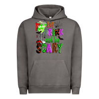 Pigment Tornado eat drink and be scary Urban Hoodie - Zillion Design Studio