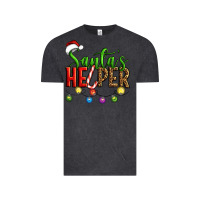 Vintage Black santa's helper christmas Vintage Tee - Artiststas