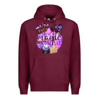Burgundy There Is Magic In Us All Premium Hoodie - texasbilliewilder