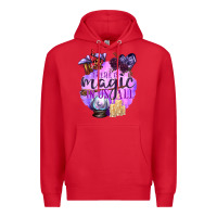 Red There Is Magic In Us All Premium Hoodie - texasbilliewilder