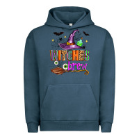 Pigment Midnight Navy witches brew Urban Hoodie - Zillion Design Studio