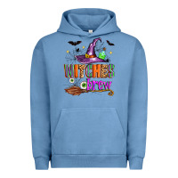 Pigment Pebble Blue witches brew Urban Hoodie - Zillion Design Studio