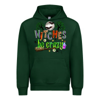Forest Green witches be crazy Urban Hoodie - Zillion Design Studio