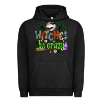 Pigment Black witches be crazy Urban Hoodie - Zillion Design Studio