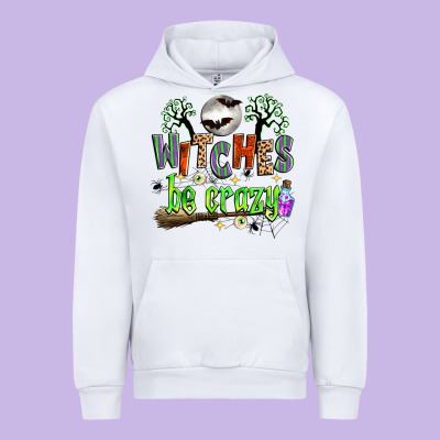 Witches Be Crazy Urban Hoodie Designed By Zillion Design Studio