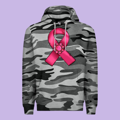 Breast Cancer Awareness Ribbon Premium Hoodie Designed By Ranaportraitstore