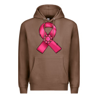 Chestnut breast cancer awareness ribbon Premium Hoodie - RanaPortraitStore