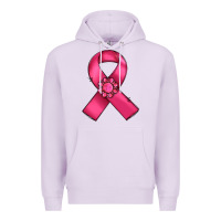 Lilac breast cancer awareness ribbon Premium Hoodie - RanaPortraitStore
