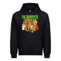 Black october 31 Urban Hoodie - Zillion Design Studio