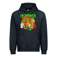 Navy october 31 Urban Hoodie - Zillion Design Studio