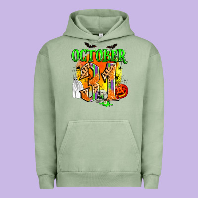October 31 Urban Hoodie Designed By Zillion Design Studio