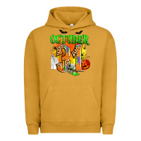 Pigment Peanut Butter october 31 Urban Hoodie - Zillion Design Studio