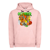 Pigment Salmon october 31 Urban Hoodie - Zillion Design Studio