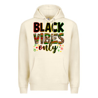 Sandshell black vibes only Premium Hoodie - Zillion Design Studio