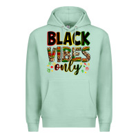 Seafoam black vibes only Premium Hoodie - Zillion Design Studio