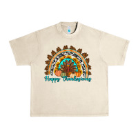 Sandshell Happy thanksgiving rainbow Urban Heavy Tee - Artiststas