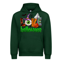 Forest Green love halloween Urban Hoodie - Zillion Design Studio