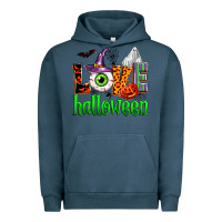 Pigment Midnight Navy love halloween Urban Hoodie - Zillion Design Studio