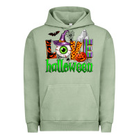 Pigment Oil Green love halloween Urban Hoodie - Zillion Design Studio