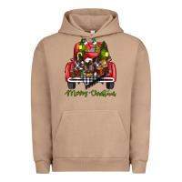 Pigment Burro merry christmas truck Urban Hoodie - RanaPortraitStore