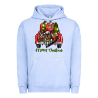 Pigment Grape Ice merry christmas truck Urban Hoodie - RanaPortraitStore
