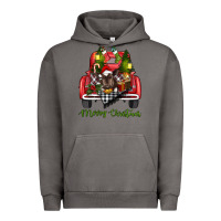 Pigment Tornado merry christmas truck Urban Hoodie - RanaPortraitStore