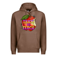 Chestnut Trick or Teach Premium Hoodie - texasbilliewilder