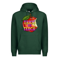 Sports Green Trick or Teach Premium Hoodie - texasbilliewilder