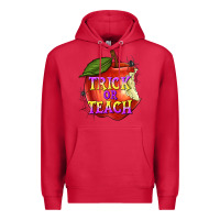 Cardinal Trick or Teach Premium Hoodie - texasbilliewilder