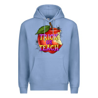 Colony Blue Trick or Teach Premium Hoodie - texasbilliewilder