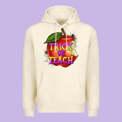 Trick Or Teach Premium Hoodie Designed By Texasbilliewilder