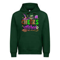 Forest Green Cheers witches Urban Hoodie - Zillion Design Studio