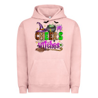 Pigment Salmon Cheers witches Urban Hoodie - Zillion Design Studio