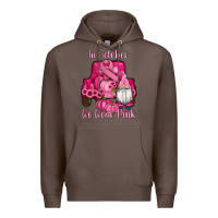 Coffee breast cancer awareness pink truck gnomes Premium Hoodie - RanaPortraitStore