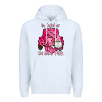 White breast cancer awareness pink truck gnomes Premium Hoodie - RanaPortraitStore