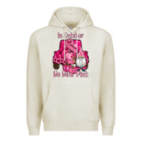 Oatmeal Heather breast cancer awareness pink truck gnomes Premium Hoodie - RanaPortraitStore
