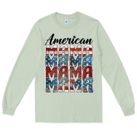 Matcha american mama Long Sleeve Tee - BarkalooDesign