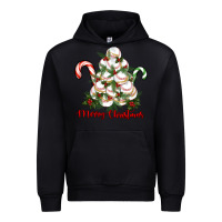 Black merry christmas baseball Urban Hoodie - RanaPortraitStore