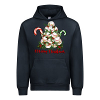 Navy merry christmas baseball Urban Hoodie - RanaPortraitStore
