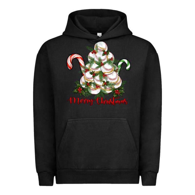 Merry Christmas Baseball Urban Hoodie by RanaPortraitStore | Teevron