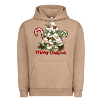 Pigment Burro merry christmas baseball Urban Hoodie - RanaPortraitStore