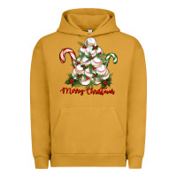 Pigment Peanut Butter merry christmas baseball Urban Hoodie - RanaPortraitStore