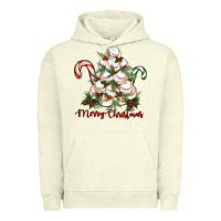 Pigment Pistachio merry christmas baseball Urban Hoodie - RanaPortraitStore